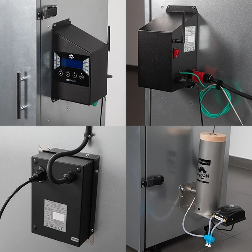 Defumador dragON de aço 220 L, IQ – com controlador Wi‑Fi - 5