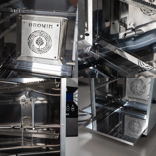 Defumador dragON de aço 220 L, IQ – com controlador Wi‑Fi - 6