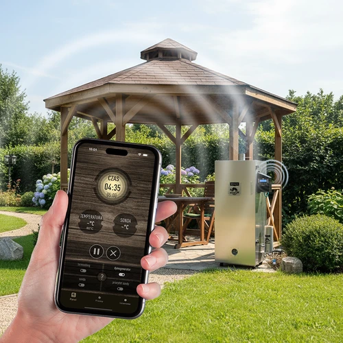 Defumador dragON de aço 220 L, IQ – com controlador Wi‑Fi - 12