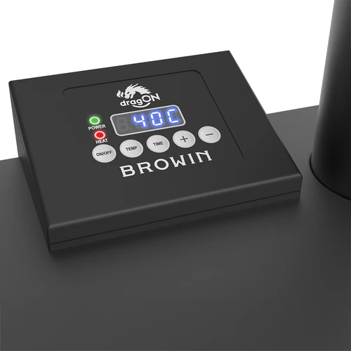 Defumador elétrico dragON com base móvel e líquido de limpeza - 19
