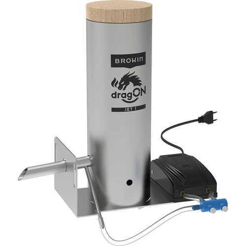 Defumador elétrico - dragON com gerador de fumaça, digital 65 L - 21