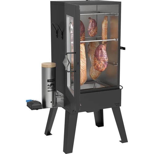 Defumador elétrico dragON E101 com gerador de fumaça, 70 L - 4