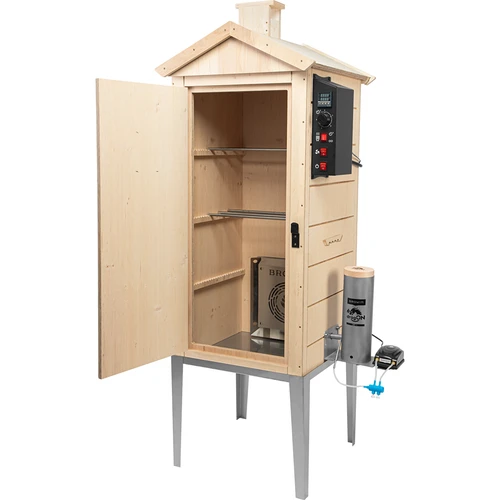 Defumador elétrico dragON PLYWOOD NATURE 100E com módulo de aquecimento elétrico e controlador - 3
