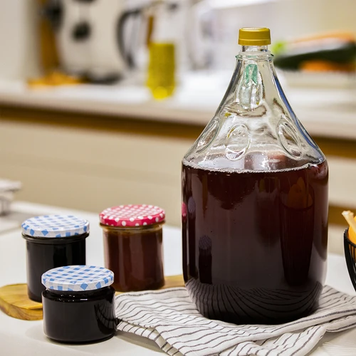 Demijohn 5 L Dama com tampa - sem cesto - 5