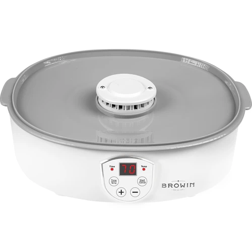 Desidratador para cogumelos, frutas, vegetais e ervas com regulação de temperatura, 240W, transparente - 5