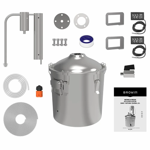 Destilador clássico Convex 30 L - 1 decantador - 3