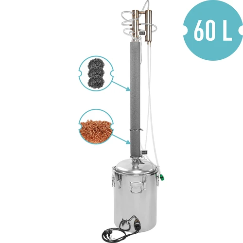 Destilador HawkStill "Dedos Frios" 60 L, com coluna fi 60,3mm - 2
