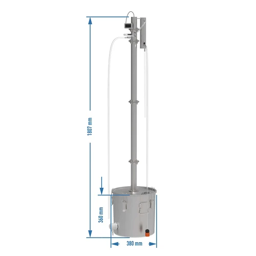 Destilador modular 30 L Freja - elétrico - 21