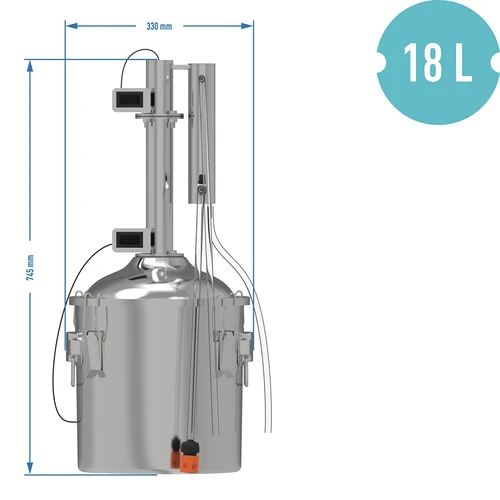 DESTILADOR MODULAR CONVEX 18L-BÁSICO - 11
