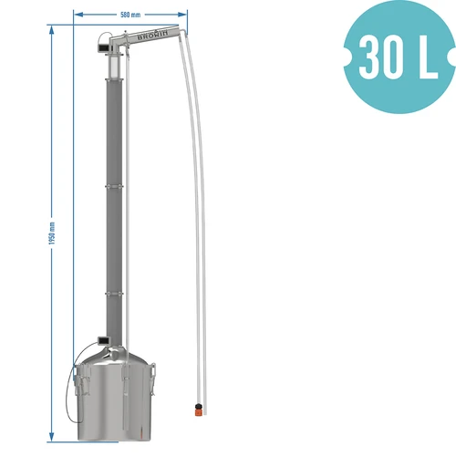 Destilador modular Convex 30 L elétrico - Aabratek - 21