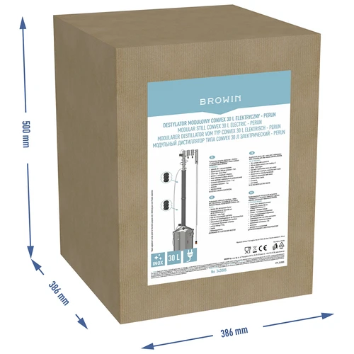 Destilador modular Convex elétrico 30 L - Perun - 21