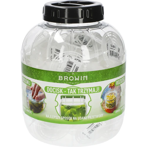 Disco de pressão – grelha para conservas, fermentados e picles em vinagre – para frascos fi 82-66 - 9