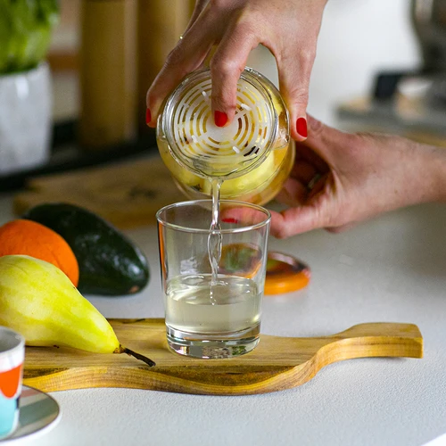 Disco de pressão – grelha para conservas, fermentados e picles em vinagre – para frascos fi 82-66 - 8