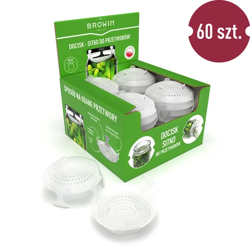 Disco de pressão - grelha para conservas, fermentados e vinagre - para frascos Ø 100 mm - 9