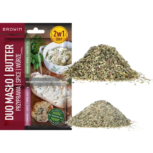 Duo Manteiga - tempero de alho e ervas 2 em 1, 2 x 12 g - 3