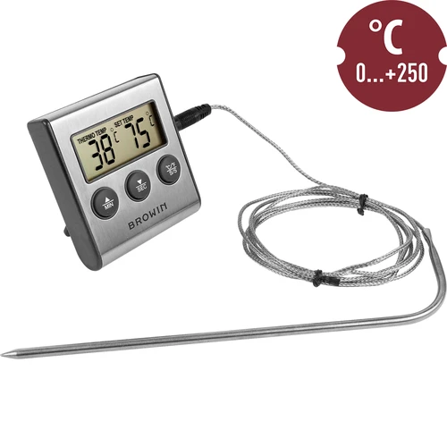Elektroniczny termometr kuchenny z sondą (0°C do 250°C) - 3