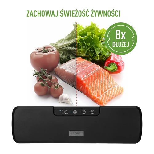 Embaladora a vácuo - multifunções, preta - 10