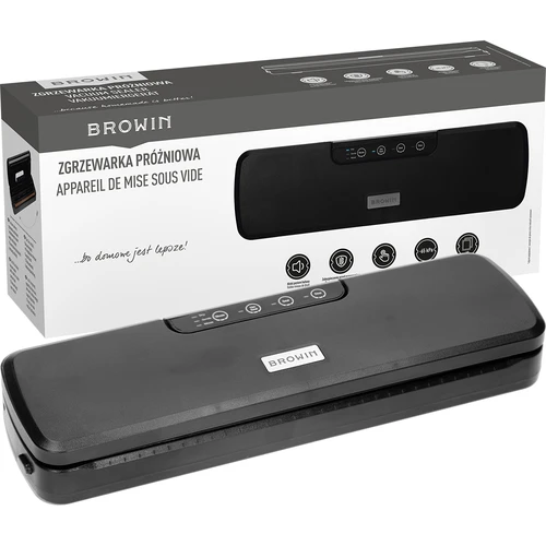 Embaladora a vácuo - multifunções, preta - 6