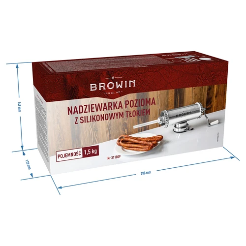 Enchedora horizontal 1,5 kg com êmbolo em silicone - 11