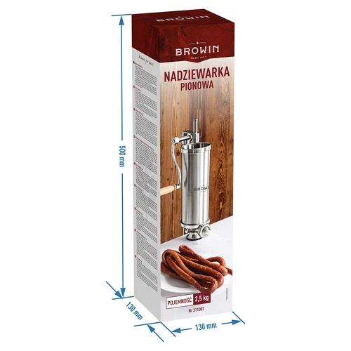Enchedora vertical 2,5 kg - 11