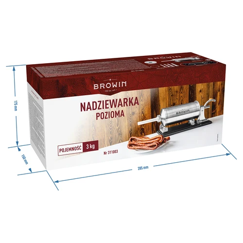 Enchimento horizontal 3 kg - 12