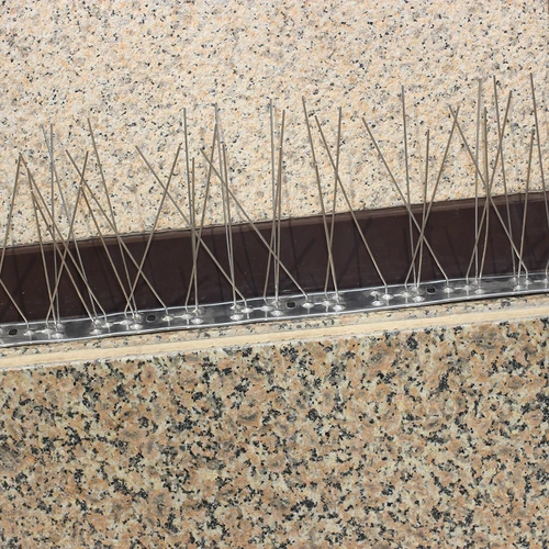 Espinhos para pássaros, em tira de metal, 10 unid. - 12