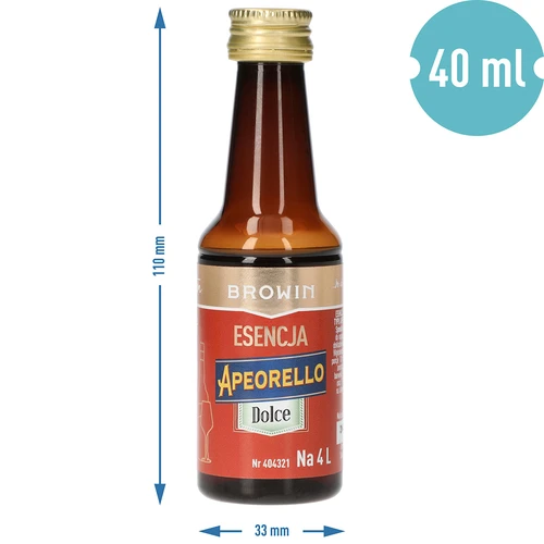 Essência Apeorello Dolce para 4 L, 40 ml - 7