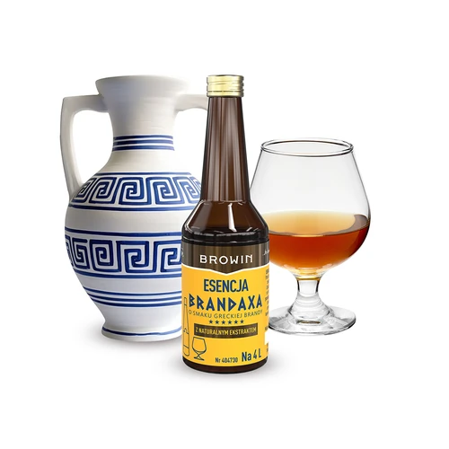 Essência Brandaxa com sabor de conhaque grego, 40 ml - 3