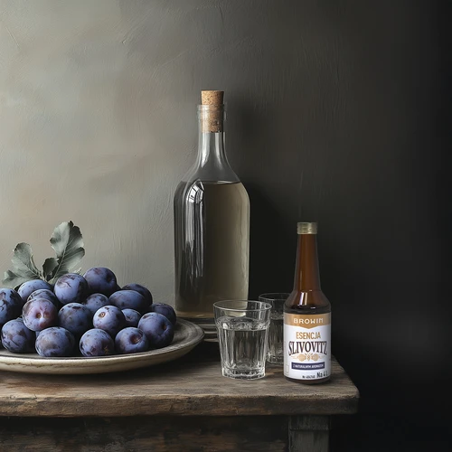 Essência com sabor a aguardente de ameixa, para 4 L, 40 ml - 8