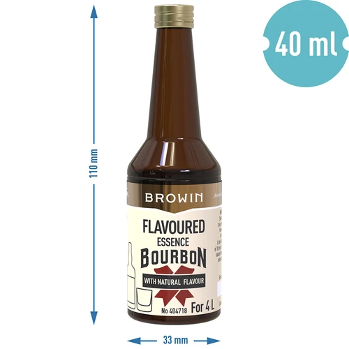 Essência com sabor a Bourbon 40 ml - 9