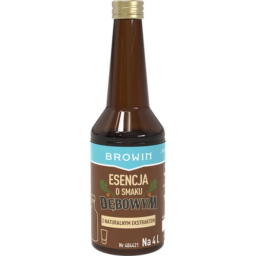 Essência com sabor a carvalho, com aroma e extrato naturais – 40 ml, para 4 L