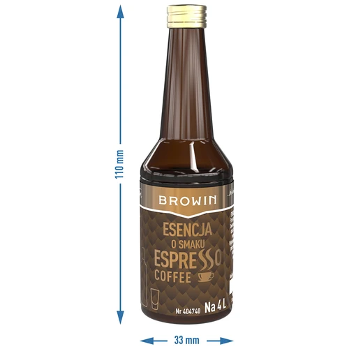 Essência com sabor a Espresso, para 4 L, 40 ml - 6