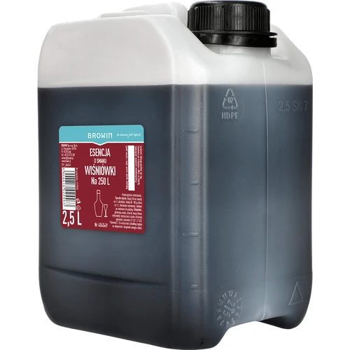Essência com sabor a ginjinha, 2,5 L para 250 L de bebida pronta - 2