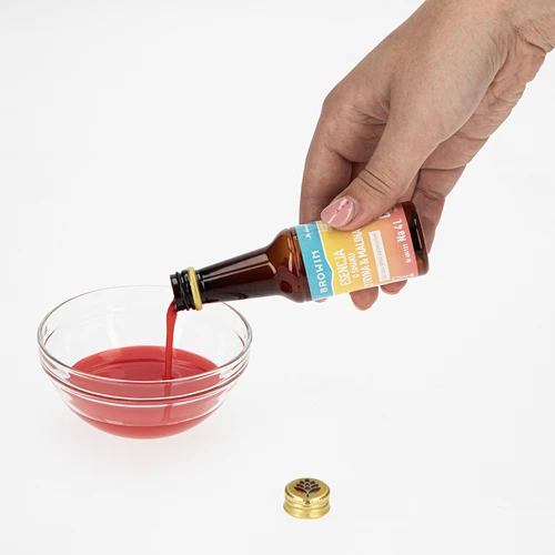 Essência com sabor a limão e framboesa - 40 ml, para 4 L - 6