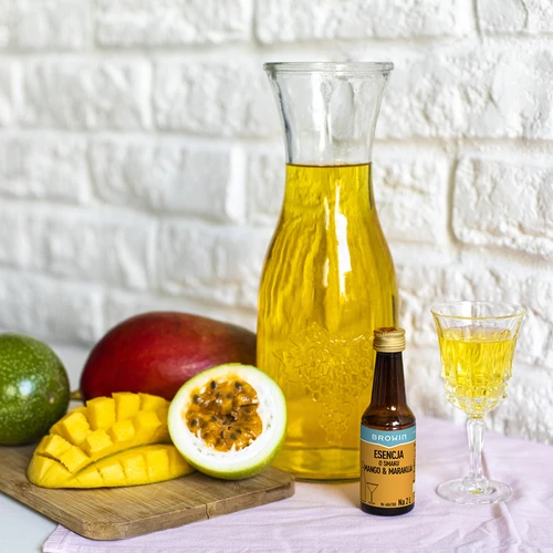 Essência com sabor a manga & maracujá para 2 L - 40 ml - 8