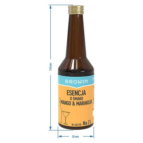 Essência com sabor a manga & maracujá para 2 L - 40 ml - 7