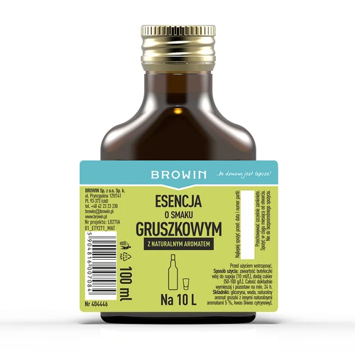 Essência com sabor a pera - licor de pera, aromatizante 100 ml - 4