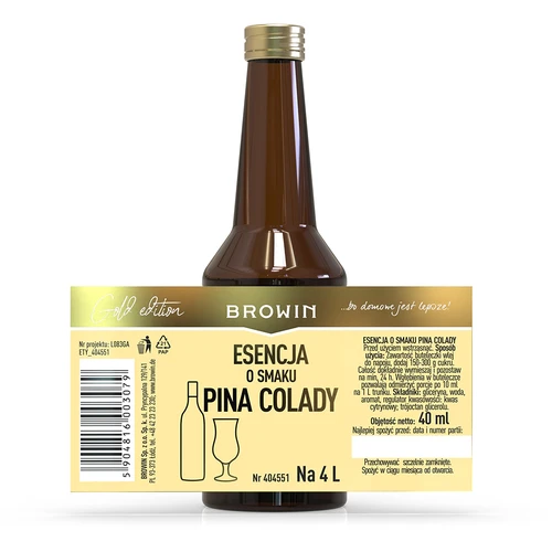 Essência com sabor a Pina Colada para 4 L - 40 ml - 7