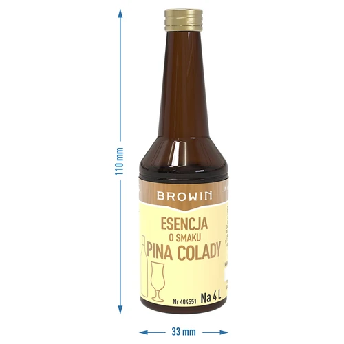 Essência com sabor a Pina Colada para 4 L - 40 ml - 8