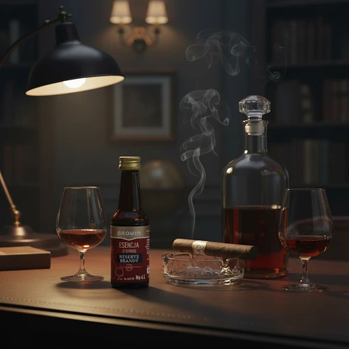 Essência com sabor a Reserve Brandy, 40 ml, para 4 L - 8