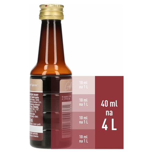 Essência com sabor a Reserve Brandy, 40 ml, para 4 L - 5