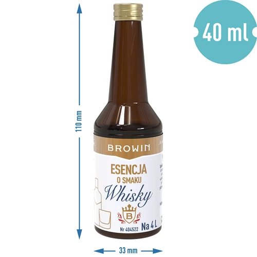Essência com sabor a Whisky 40ml - 7