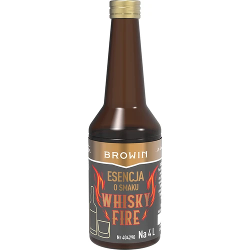 Essência com sabor a Whisky Fire para 4 L, 40 ml