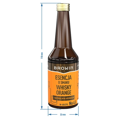 Essência com sabor a Whisky Orange para 4 L - 40 ml - 8