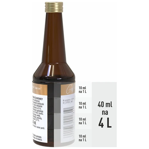 Essência com sabor de aguardente de ameixa, para 4 L, 40 ml - 5