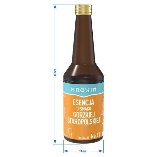Essência com sabor de Amarga Antiga Polonesa para 4 L - 40 ml - 7