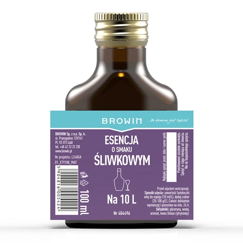 Essência com sabor de ameixa 100 ml - 4
