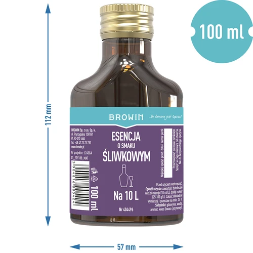Essência com sabor de ameixa 100 ml - 6