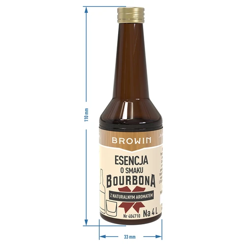 Essência com sabor de Bourbon para 4 L, 40ml - 7