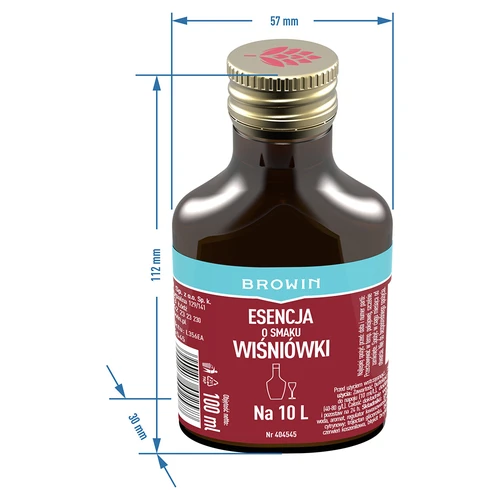 Essência com sabor de cereja para 10 L - 100 ml - 5